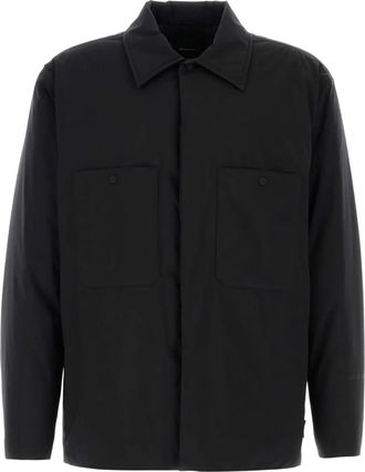 Herno Gewatteerd jack met zak - Zwart