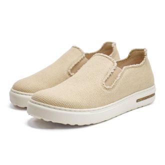 Birkenstock Womens Bend Decon Slip On Sneaker Shoe In Sand Castle