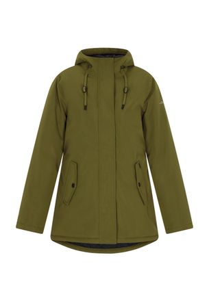 Dreimaster Dreimaster winterjas Dames olijf