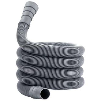 OEM Extensi&oacute;n De Manguera De Desag&uuml;e, Extensi&oacute;n Universal De Manguera Para Lavadora De 2 M, Con Acoplamiento Tipo Horquilla Y Abrazaderas Para Manguera