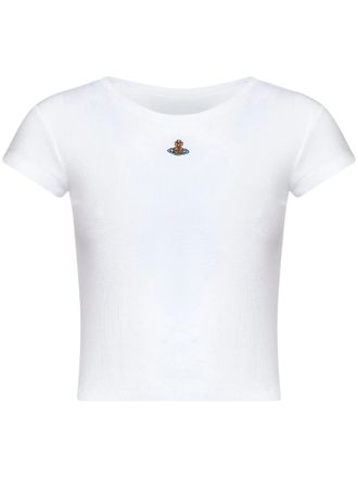 Vivienne Westwood Baby Peru Embroidered Fitted T-Shirt