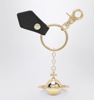 Vivienne Westwood Gold metal 3D Orb keyring