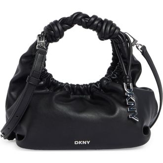 DKNY Pia Crossbody Bag in Black/Silver at Nordstrom Rack