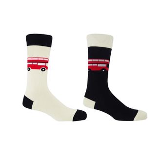 Peper Harow London Bus Mens Bundle - Black & Cream