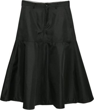 Comme Des Garçons a-line skirt - Black