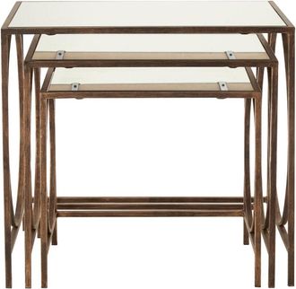 Premier Housewares Avantis Nest Of 3 Tables