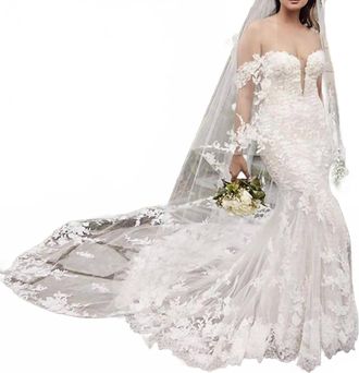 Casablanca Palmer Wedding Gown In Nude/ivory