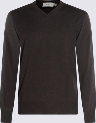 Altea Brown Wool Knitwear