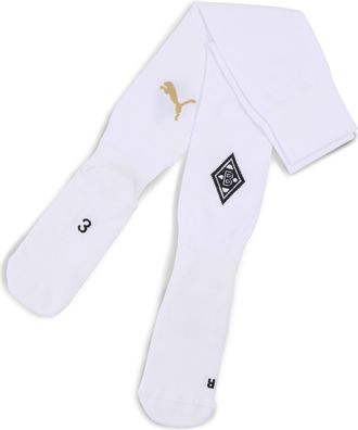 Puma Calzini Borussia M&ouml;nchengladbach 125&deg; anniversario da uomo, Abbigliamento, Bianco, 39-42