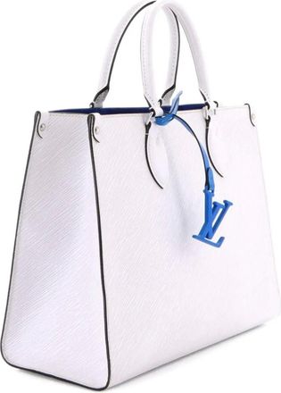 Louis Vuitton OnTheGo Epi Leather MM tote bag - Wit