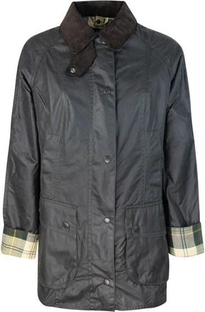Barbour Groene gewaxte jas voor vrouwen - Dames - Zomerjassen - Groen - XL - Katoen - Jassen