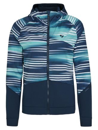 Ziener Funktionsjacke ZIENER NAKIMA, Damen, Gr. 34, blau, Obermaterial: 1. 93% Polyester, 7% Elasthan; 2. 100% Polyester; Futter: 58% Polyester (recycled), 4