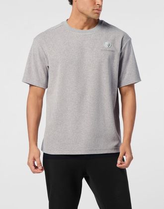 Plein Sport T-Shirt Round Neck Men in Light Grey at Nordstrom, Size Xxx-Large