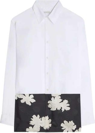 Dries Van Noten Hemd mit Blumendetail