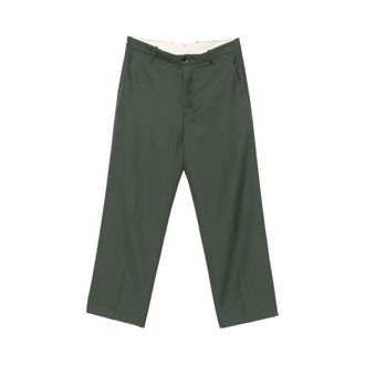 Nine In The Morning Suit Trousers, male, Green, Size: 2XL Pant