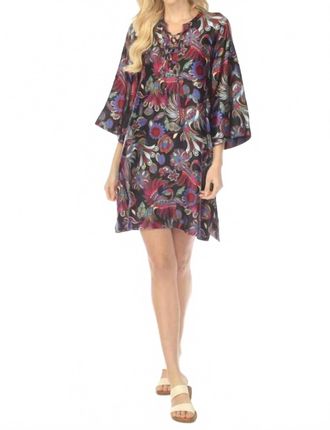 Johnny Was Tie Front Kimono Dress In Avya