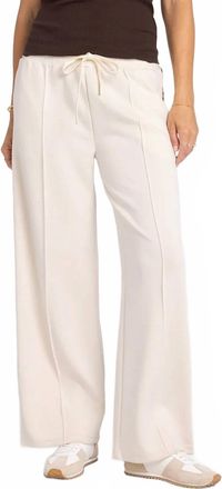 Thread & Supply Becka Wide Leg Pant In Ivory