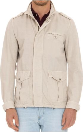 Herno Field Jacket - Heren - Zomerjassen - Beige - XL - Katoen - Jassen