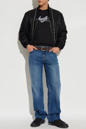 Dolce & Gabbana T-shirt With Logo, Mens, Black