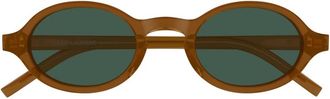 Saint Laurent M161/K Zonnebril - unisex - Zonnebrillen - Bruin - 51 MM - Nylon - Accessoires