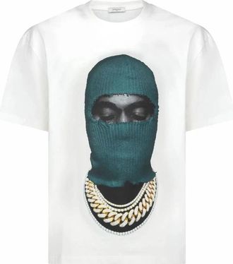 Ih Nom Uh Nit Mask 20 T-shirt - Heren - T-shirts - Wit - 2XL - Katoen - Tops