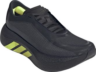 adidas Hyperboost Edge Running Shoe in Carbon/hi-Res Yellow/Grey at Nordstrom, Size 10.5