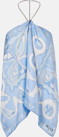 Pucci Angoli silk twill top