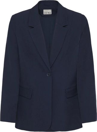Ichi Blazers - Dames - Blazers - Blauw - 2XL - Jassen
