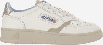 Autry White Lace Up Sneakers