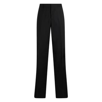 Moschino Heren, Broeken, Zwart, Maat: XL Wol