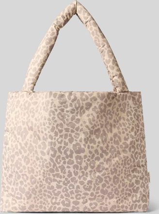 Studio Noos Shopper im Allover-Look Modell Puffy Mom Bag in Beige, Gr&ouml;&szlig;e 1