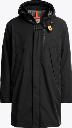 Parajumpers Mens Parajumpers Easy Mens Hooded Padded Coat - Black 541 - Size: 40/Regular