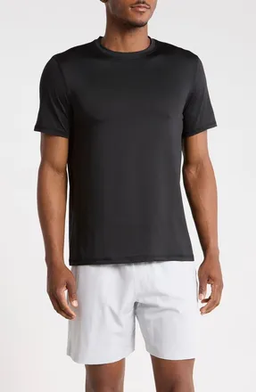 90 Degree by Reflex Mesh Oliver Performance T-Shirt in Black at Nordstrom Rack, Size Xx-Large