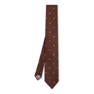 Lardini Ties, male, Brown, Size: ONE SIZE Tie