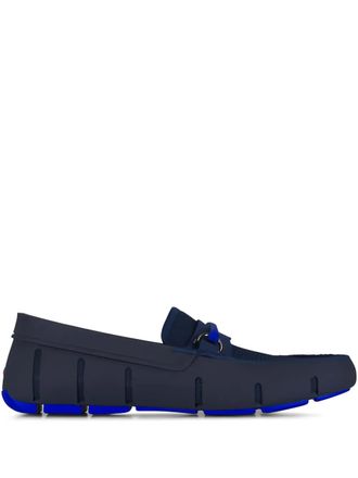 Swims Sporty Bit metal loafers - Blauw