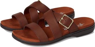Eastland 1955 Edition Sanibel Womens Sandals Dark Walnut : 11 B - Medium, Leather