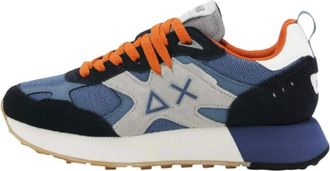 Sun 68 Z45116 Jaki Outdoor Avio Dark Sports Shoes for Men in Nubuck and Fabric, avio, 10.5 UK