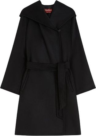 Max Mara Newmang Wool Hooded Coat
