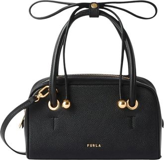 Furla We 00915Bx 45731002 - Dames - Handtassen - Zwart - ONE Size - Leer - Tassen