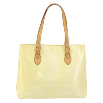 Louis Vuitton Pre-owned Tote Bags, female, Yellow, Size: ONE SIZE Pre-owned Canvas Tote Bag