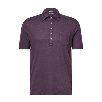 Massimo Alba Polo Shirts, male, Purple, Size: XL Polo Shirt