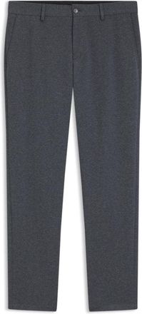 BOSS Slim-fit pants in micro-patterned fabric