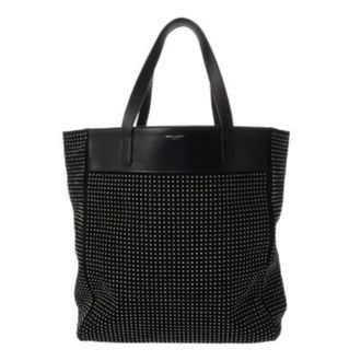 Saint Laurent Black Leather Tote Bag (Pre-Owned)