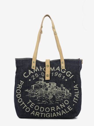 Campomaggi Shopper Genziana Teodorano blu