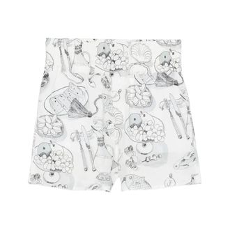 Jacquemus Korte Broeken, Heren, Wit, L, Shorts