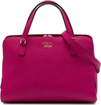 Gucci Pre-owned Gucci Calfskin Swing Top Handle Satchel Ladies YOZFPRJ380WQML3D