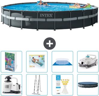 Intex Piscina Ultra Xtr Redonda - 732x132 Cm - 9-piezas S584