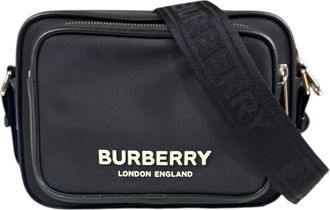 Burberry Black Nylon Shoulder Bag (Pre-Owned)
