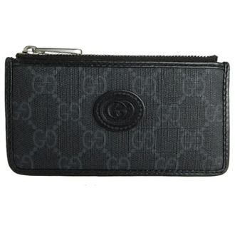 Gucci Pre-owned Wallets, female, Black, Size: ONE SIZE Pre-owned Leather wallets