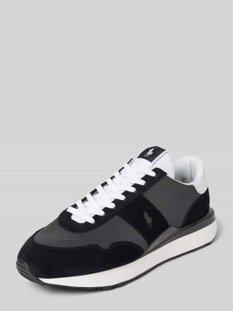 Polo Ralph Lauren Sneaker aus Leder-Mix Modell TRAIN in Black, Gr&ouml;&szlig;e 40